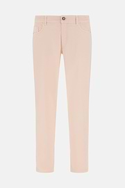 Stretch Cotton/Tencel Jeans, Pink, hi-res
