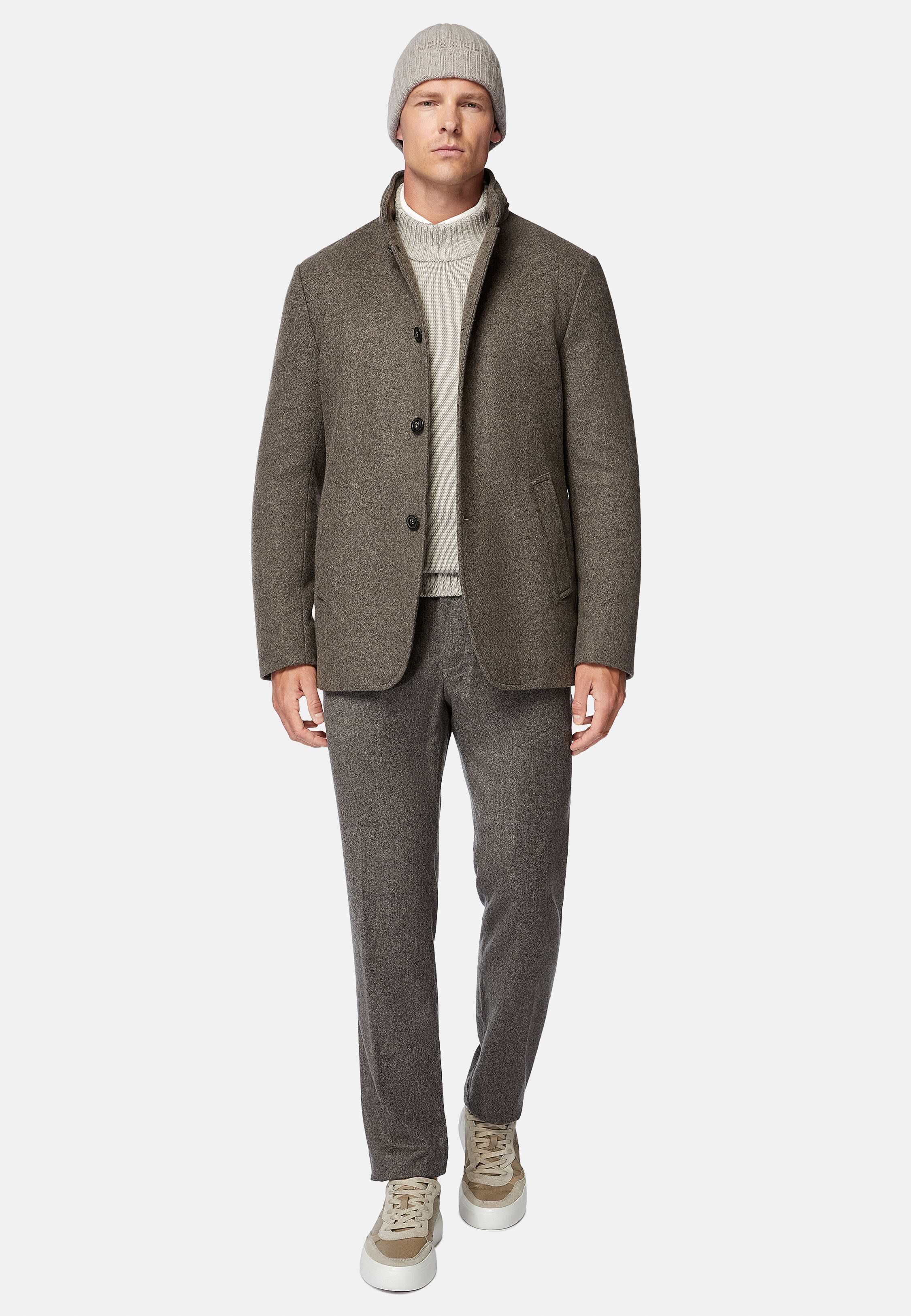 Taupe peacoat 2025
