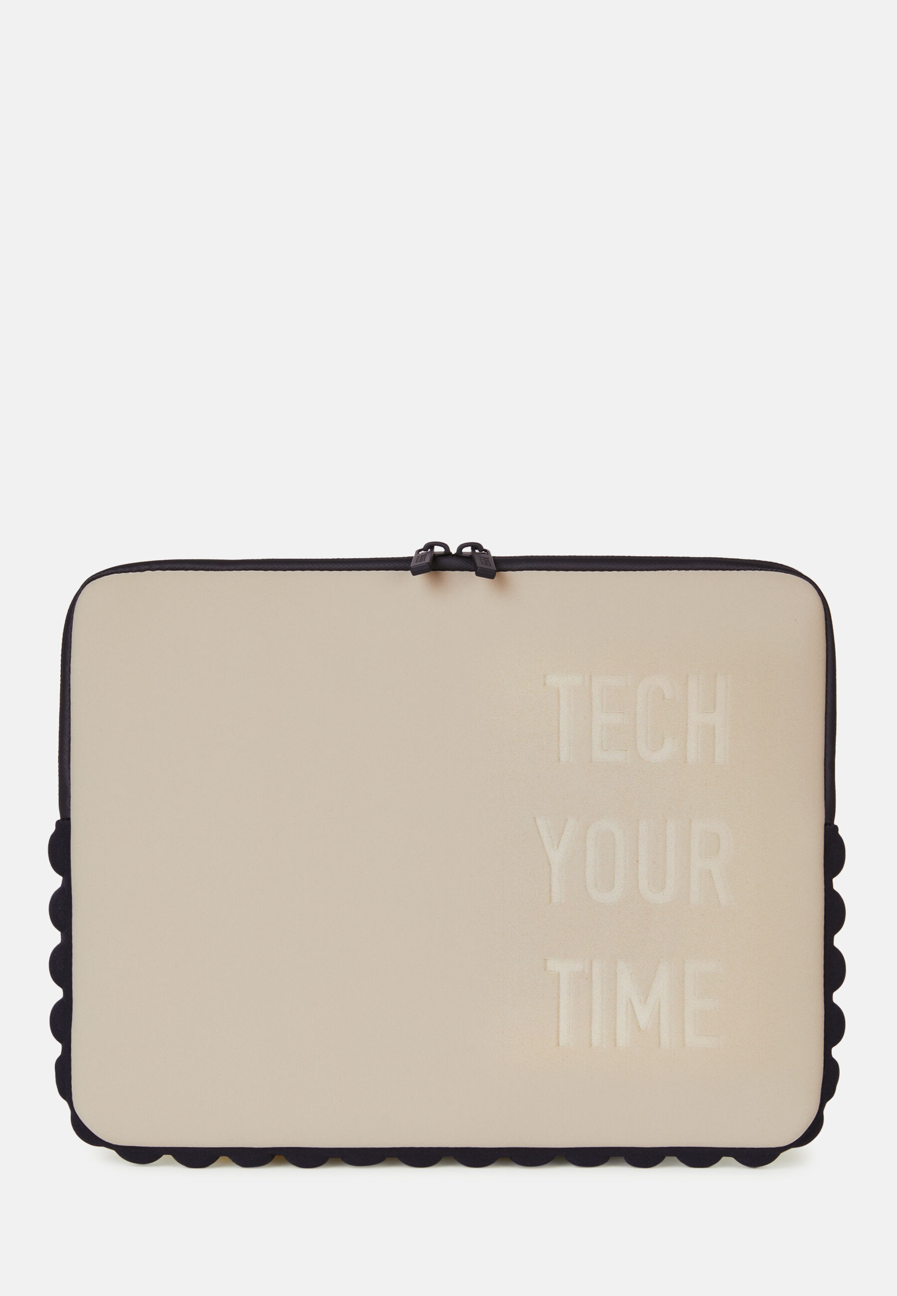 Laptop Holder In Technical Fabric, Sand, hi-res