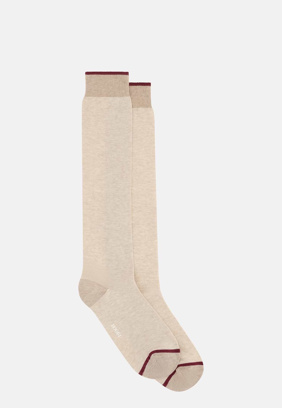 Mikrostreifen-Socken, Creme, hi-res, 2