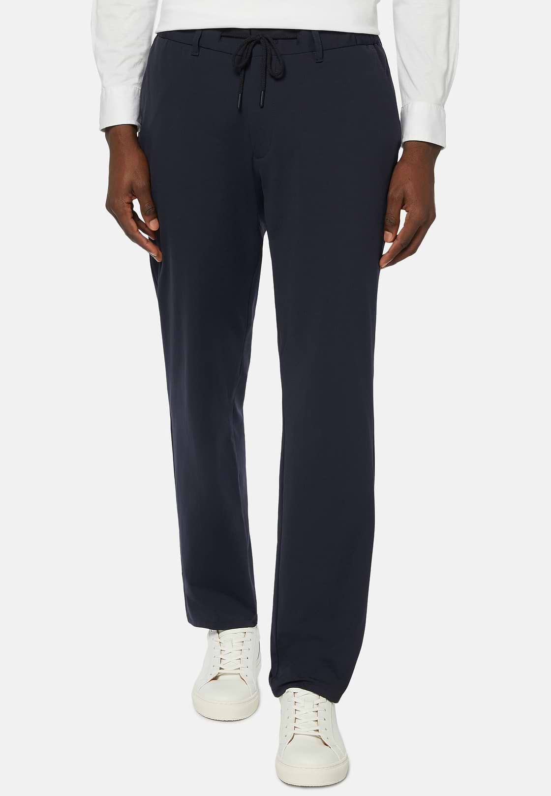 Men's Btech Stretch Nylon Trousers | Boggi Milano