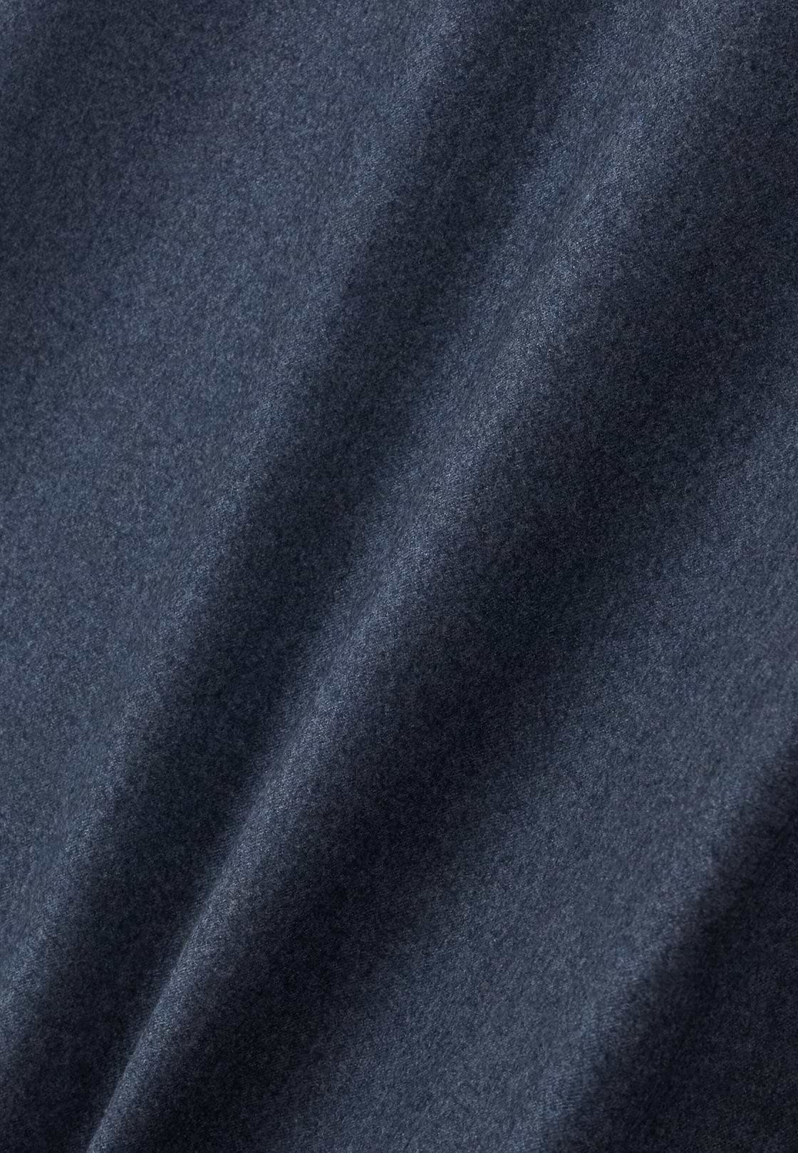 Shacket in Wool Flannel Mélange, Indigo, hi-res, 5