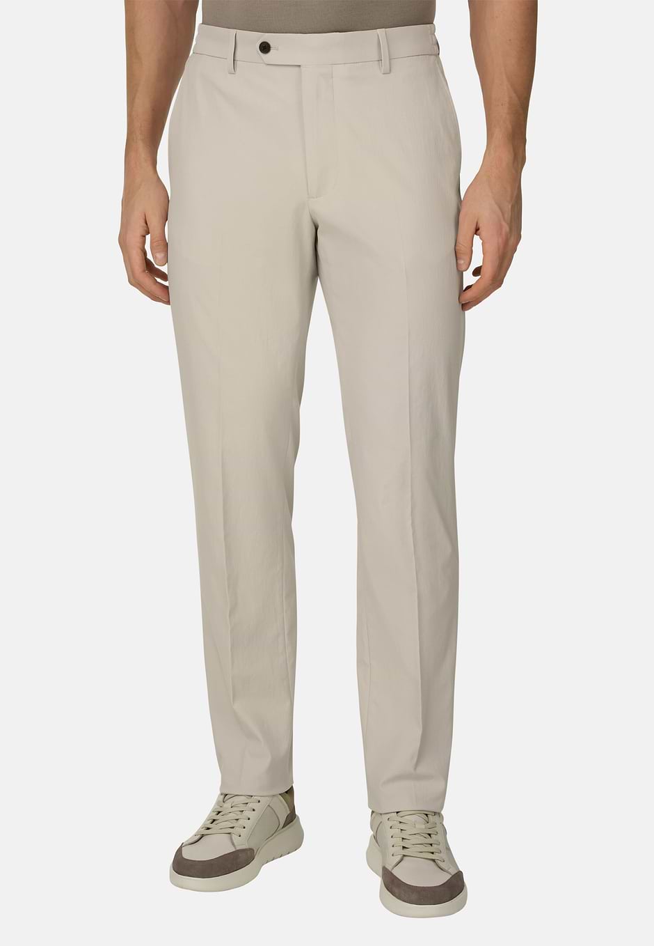 Technical Fabric Trousers, Sand, hi-res