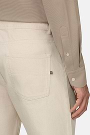 Jeans Aus Recycelter Baumwolle, Creme, thumb, 5