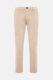 Pantalon En Coton Extensible, Sable, hi-res