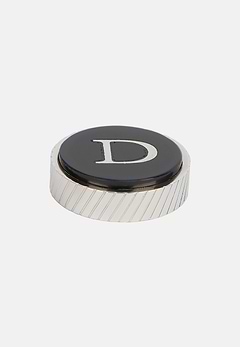 Circular letter d for cufflinks
