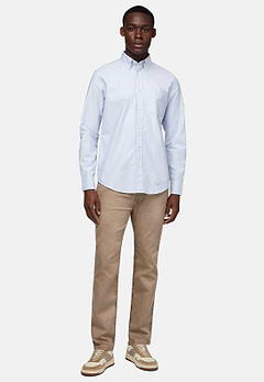 Camisa De Oxford De Algodón Orgánico Reg