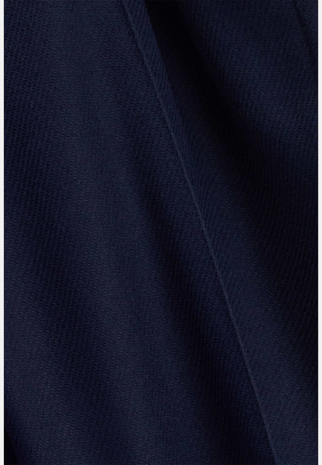 Trousers in Wool Flannel, Navy blue, hi-res, 4