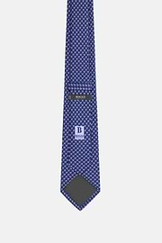 Corbata Estampado Mariposas de Seda, Azul  Marino, thumb, 3