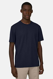 Cotton Tshirt, Navy blue, thumb, 2