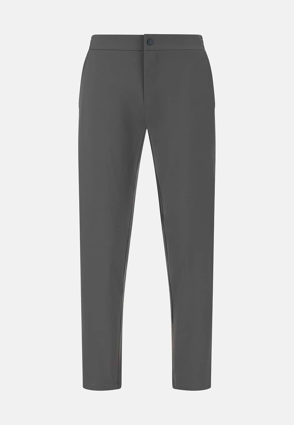 Stretch Nylon Trousers, Charcoal, hi-res