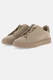 Essence Suede Trainers, Taupe, thumb, 3