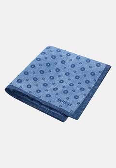 Medallion Linen Pocket Square
