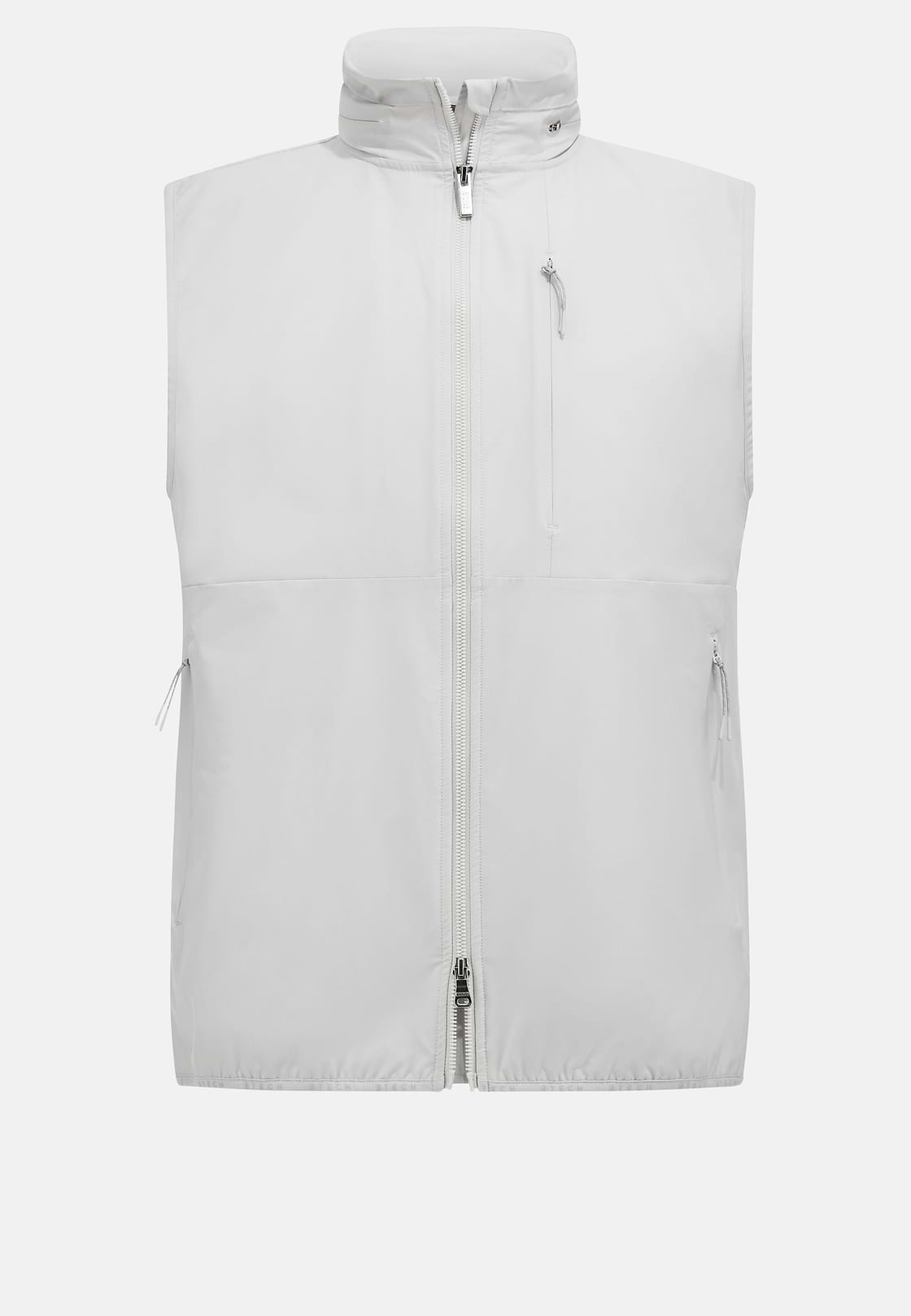 Technical Fabric Gilet, Ice, hi-res