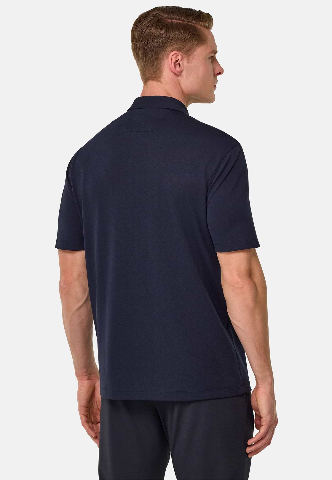Polo de piqué de alto rendimiento S.Cafè®, Azul  Marino, hi-res