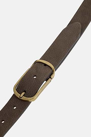 Cinturón De Nobuk, Marron oscuro, thumb, 3