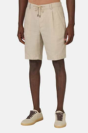 Bermudas in Linen, Sand, hi-res