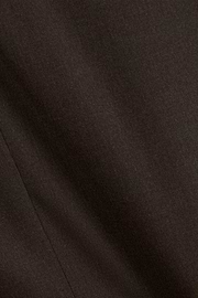 Suit in Wool Mélange, Dark brown, thumb, 6