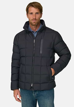 Bomber in Nylon Padded with Goose Down