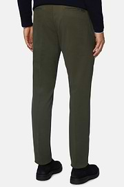 Stretch Cotton Trousers, , hi-res