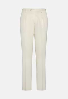 Wool Gabardine Trousers