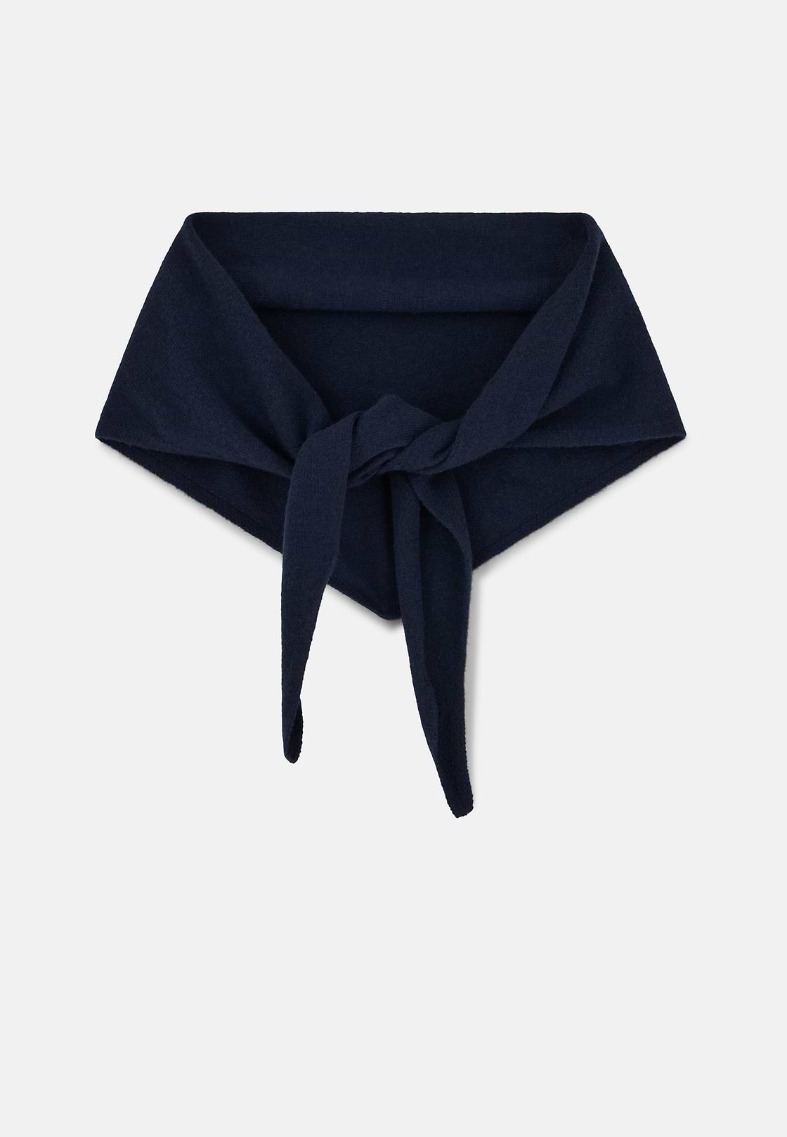Bandana van Wol, Navy blue, hi-res, 1