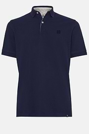 Polo In Piquè Di Cotone Regular Fit, Navy, hi-res