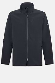 Padded Windproof Jacket in B-Tech Stretch Nylon, Black, hi-res