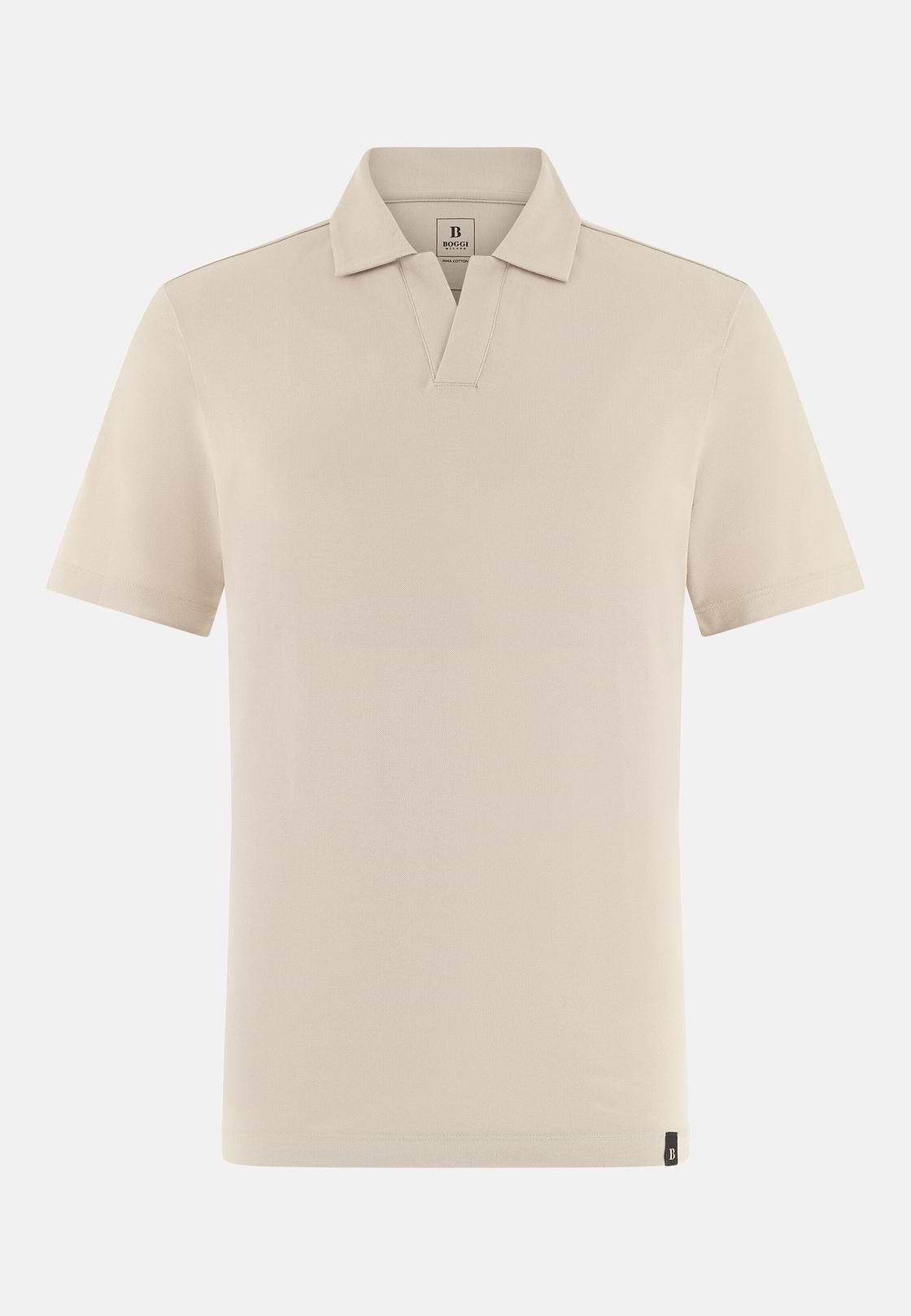 Polo en Coton Pima, Sable, hi-res, 5