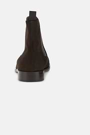 Suede Ankle Boots, Dark brown, thumb, 5