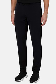 Pantalon En Nylon Extensible B Tech, Noir, hi-res