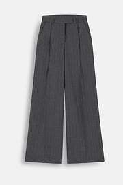 Single-Breasted Suit in Pinstripe Wool, , thumb, 3
