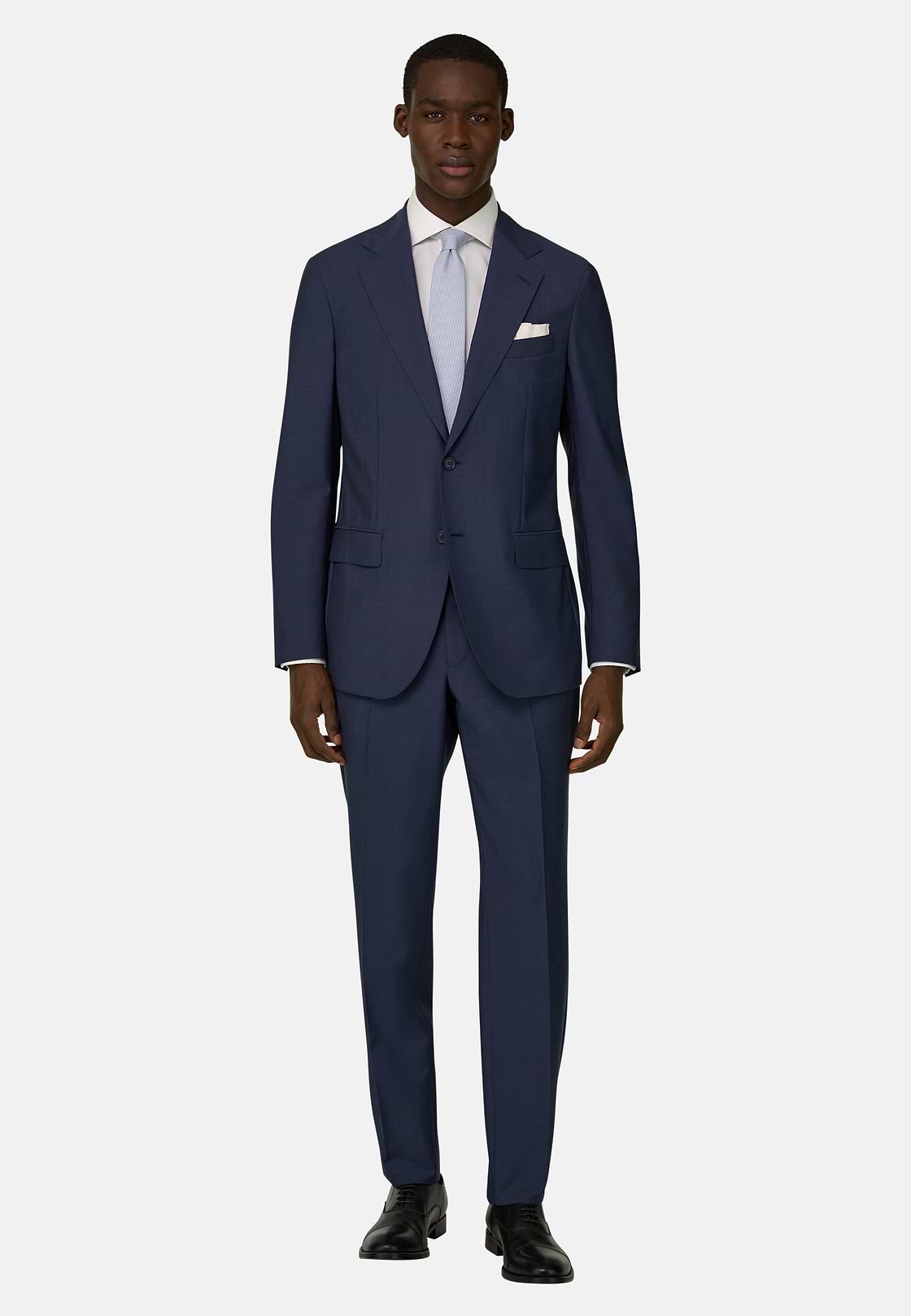 Wool and Mohair Suit, Blue, hi-res, 2