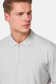Polo In Piquè Cool Jade-Fresh, Ghiaccio, hi-res