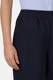 Pantaloni In Cotone, Navy, thumb, 5