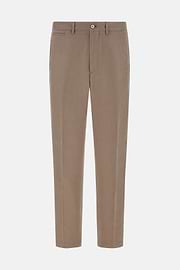 Pantalon En Lin, Taupe, hi-res
