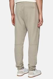 Trousers in Organic Cotton Blend, Taupe, hi-res