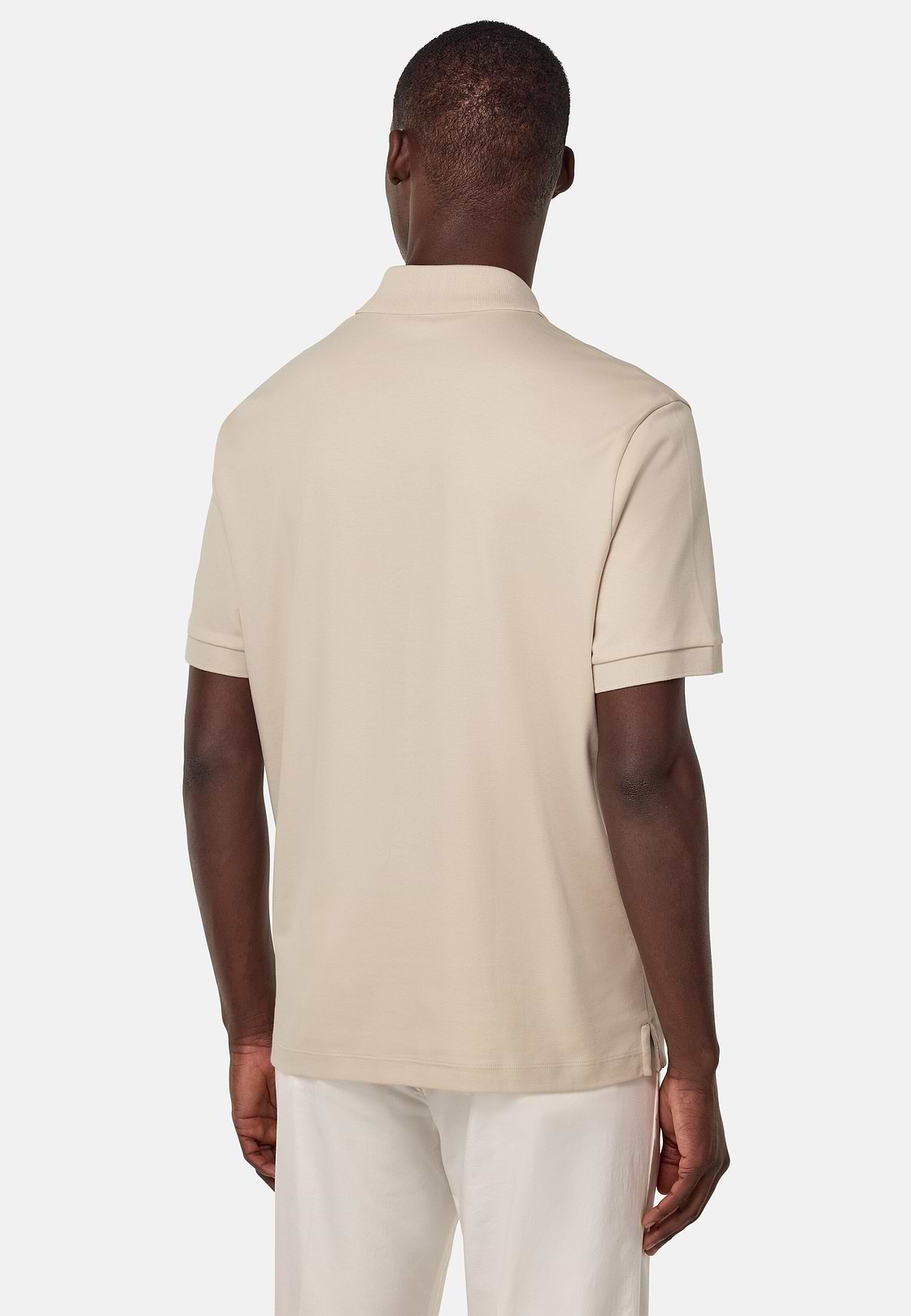 Jersey Polo Shirt, Sand, hi-res