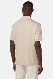Jersey Polo Shirt, Sand, hi-res