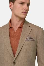 Pure Linen Suit, Beige, thumb, 4