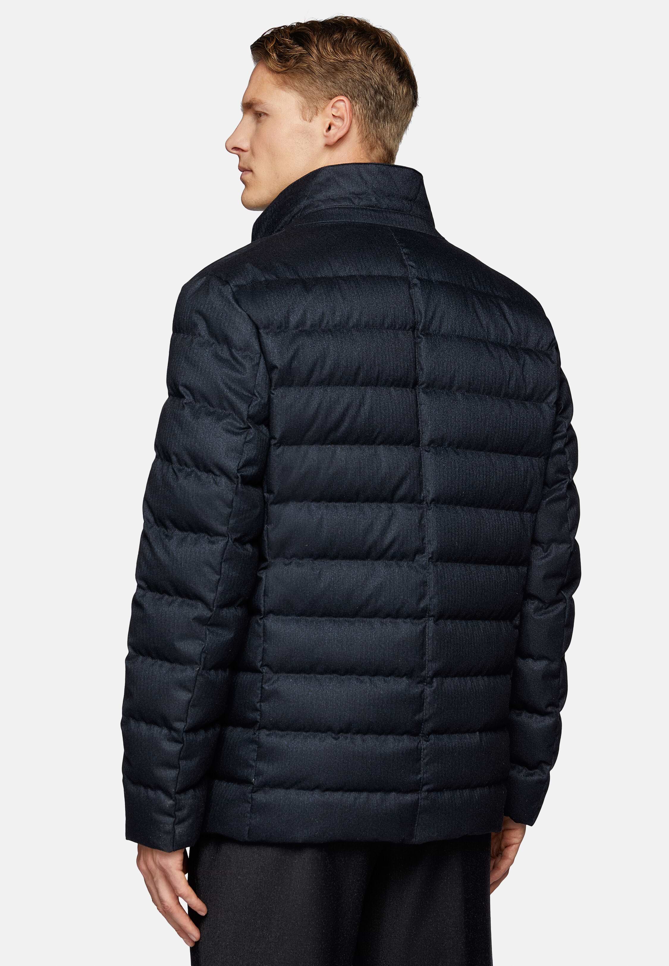 Men's Water Proof Fabric Real Down Jacket Style Missori | Boggi Milano