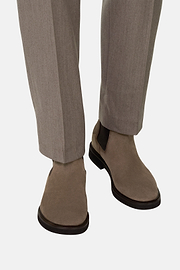 Suede Ankle Boots, Taupe, thumb, 2