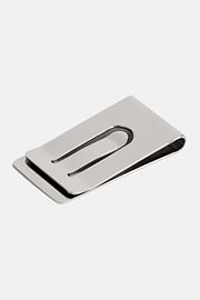 Logo money clip, Silver, hi-res