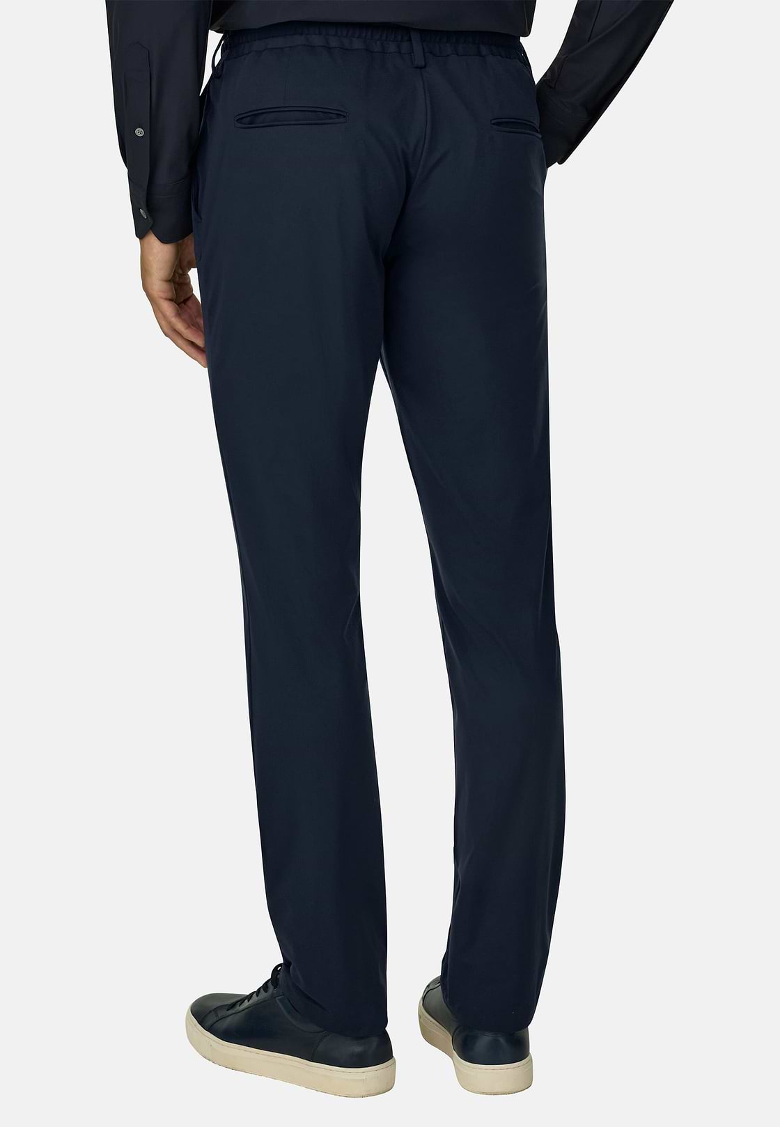 Btech Stretch Nylon Trousers, Navy blue, hi-res, 5