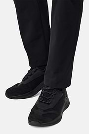Sneakers Tech En Jersey, Noir, hi-res