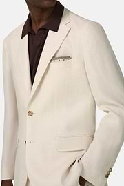 Garnitur z czystego lnu, Cream, thumb, 4