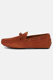 Wind Loafers in Suede Leather, Rot, hi-res