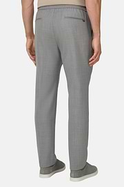 Hose Aus Wolle Mit Kordelzug, Light grey, thumb, 3