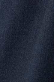 Suit in Super 130 Wool Pinstripe, Blue, thumb, 6