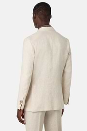 Pure Linen Suit, Beige, hi-res